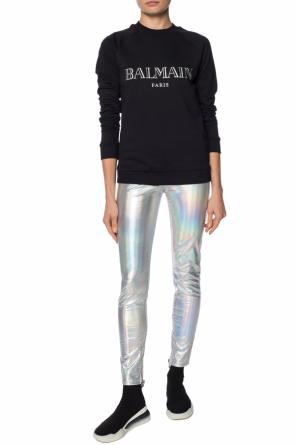 Bluza z nadrukowanym logo, zdjęcie 2 Bluza z nadrukowanym logo od Balmain
